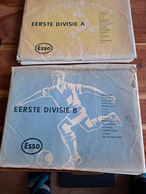 Esso voetbal kaarten 1958 1959, Verzamelen, Sportartikelen en Voetbal, Zo goed als nieuw, Poster, Plaatje of Sticker, Overige binnenlandse clubs