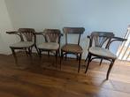 Cafestoelen, Ophalen, Gebruikt, Bruin, Hout