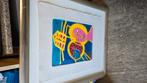Zie foto, Antiek en Kunst, Kunst | Litho's en Zeefdrukken, Ophalen of Verzenden