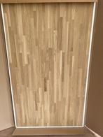 Massief eikenhouten tafelblad 160cm x 90cm, Ophalen, Eikenhout, 50 tot 100 cm, Zo goed als nieuw