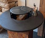 Ofyr vuurschaal 85 cm met grill rooster verhoger, Ophalen, Nieuw