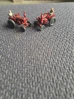 2 x wiking tractors met chauffeur vg319, Hobby en Vrije tijd, Modelauto's | 1:87, Gebruikt, Wiking, Wiking, Germany