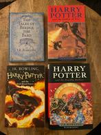 Drie Harry Potter Boeken en The Tales of Beedle the Bard, Ophalen of Verzenden, Zo goed als nieuw, J.K. Rowling, Europa overig