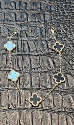 Prachtige klaveren 14k gouden armband, Sieraden, Tassen en Uiterlijk, Armbanden, Ophalen of Verzenden, Nieuw, Goud, Goud