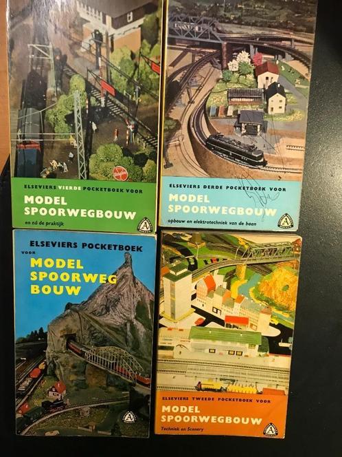 4x Model spoorwegbouw voor maar € 5,00 ., Hobby en Vrije tijd, Modeltreinen | H0, Zo goed als nieuw, Boek, Tijdschrift of Catalogus
