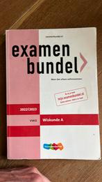 Examenbundel VWO Wiskunde A 2022/2023, Ophalen of Verzenden, Zo goed als nieuw, VWO, Nederlands
