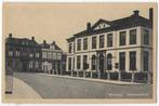 Wolvega Gemeentehuis Ongelopen Oude Ansichtkaart ( B197, Ophalen of Verzenden, Ongelopen