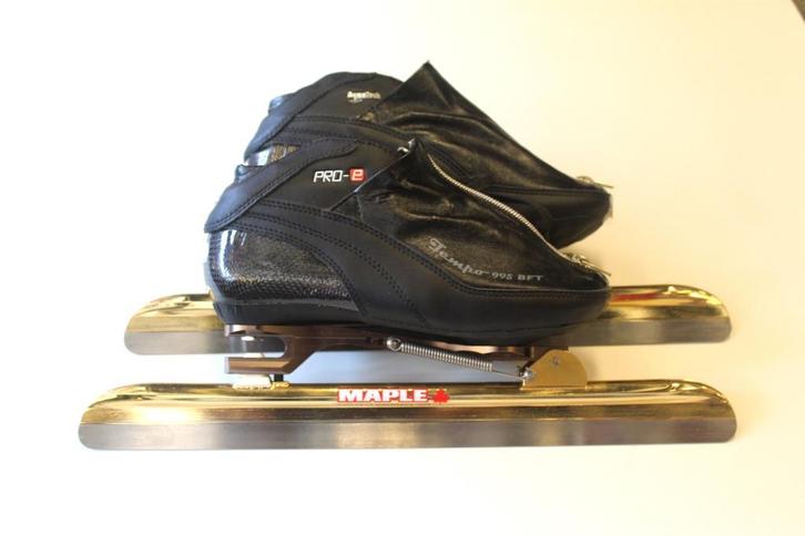 LUIGINO tempo -995 bft klapschaats maat 37, Sport en Fitness, Schaatsen, Zo goed als nieuw, Overige typen, Overige merken, Klapschaats