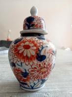 Antiek Japans deksel vaasje., Ophalen of Verzenden