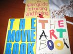 The Movie Book, The Art Book, Girl`s Guide for Hunting and, Ophalen of Verzenden, Zo goed als nieuw