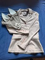 Mooie Mrs.Ros mint green wedstrijd jas met oornetje, Dieren en Toebehoren, Paardrijkleding, Ophalen of Verzenden, Zo goed als nieuw