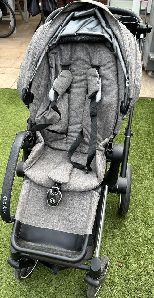 Cybex Priam kinderwagen set met reiswieg, regenhoes en acces, Kinderen en Baby's, Kinderwagens en Combinaties, Gebruikt, Kinderwagen