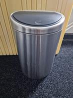 brabantia touch bin, Huis en Inrichting, Woonaccessoires | Prullenbakken, Rvs, 40 liter of meer, Gebruikt, 50 tot 75 cm