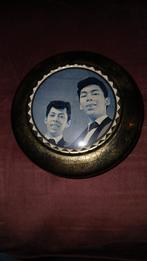 Vintage Kwatta Blikken Doos - The Blue Diamonds, Ophalen of Verzenden, Gebruikt, Gebruiksvoorwerp