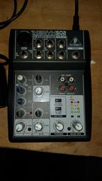 Behringer  xenyx 502 mengpaneel te koop, Muziek en Instrumenten, Mengpanelen, Ophalen of Verzenden, Gebruikt