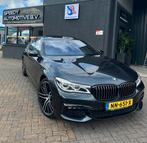BMW 7-Serie (g11) 730d 265pk Aut 2017 Grijs alcantara, Origineel Nederlands, Te koop, Zilver of Grijs, 5 stoelen