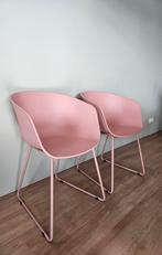 Set van 2 roze stoelen, Ophalen, Zo goed als nieuw, Overige kleuren, Twee