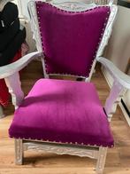 Mooie prinsessen stoel. Opnieuw bekleed., Ophalen of Verzenden, Gebruikt, Stoel(en)