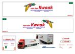 Vrachtauto decal 1:50 v d Kwaak Hillegom ( trailer ) type 2, Verzenden, Nieuw, Bus of Vrachtwagen, Overige merken