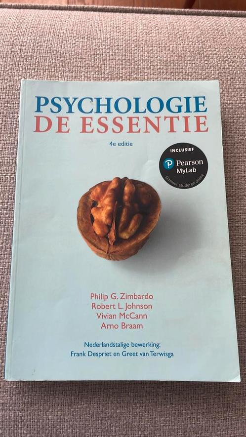 Robert L. Johnson - Psychologie de essentie 4e editie, Boeken, Schoolboeken, Nieuw, Nederlands, Overige niveaus, Ophalen of Verzenden