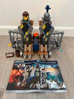 Playmobil Novelmore Mobiel Fort 70391, Ophalen of Verzenden, Zo goed als nieuw, Complete set