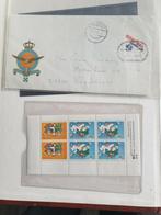 Postzegels,  zegelmatjes, Nederland, Ophalen of Verzenden