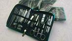 Manicureset Pedicureset 26-delige professionele nagelset, Ophalen of Verzenden, Nieuw, Zwart, Handen en Nagels