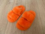 oranje slippers (maat onbekend), Ophalen, Gedragen, Oranje