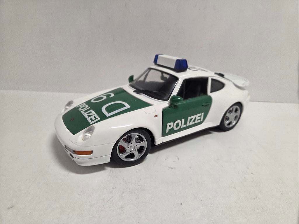 Anson Porsche 911 Polizei, Hobby en Vrije tijd, Modelauto's | 1:18, Overige merken, ., Ophalen of Verzenden, Zo goed als nieuw