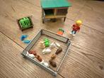 Playmobil Konijnenhok met Konijntjes - Sinterklaas Kerst, Ophalen of Verzenden, Zo goed als nieuw, Complete set