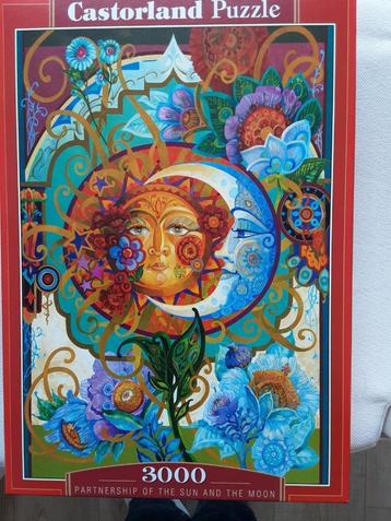 Castorland puzzel 'The sun and the moon' 3000 stukjes beschikbaar voor biedingen