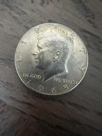 Halve zilveren dollar J. F. Kennedy 1965, Postzegels en Munten, Munten | Amerika, Ophalen of Verzenden, Noord-Amerika, Zilver
