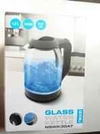 Glazen waterkoker NIEUW, 1 tot 2 liter, Ophalen of Verzenden, Nieuw