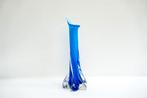 Murano - vintage vaas - Italy jaren 50/70, Huis en Inrichting, Woonaccessoires | Vazen, Ophalen, Blauw, Minder dan 50 cm, Glas