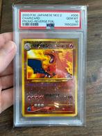 Charizard neo 2 promo reverse #006 PSA 10 swirl, Hobby en Vrije tijd, Verzamelkaartspellen | Pokémon, Ophalen of Verzenden, Nieuw