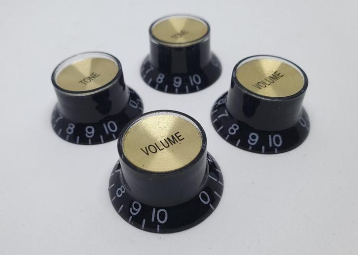 GRATIS VERZENDEN 4 x Gibson / Epiphone Knoppen Volume/Tone, Muziek en Instrumenten, Instrumenten | Onderdelen, Nieuw, Elektrische gitaar