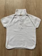 Wedoble polo wit maat 104 (valt als 98), Ophalen of Verzenden, Zo goed als nieuw, Jongen of Meisje, Shirt of Longsleeve