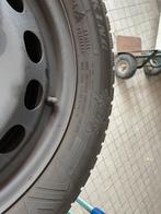 4 winterbanden op stalen velg 205/55R16H, Ophalen, Gebruikt, 16 inch, Banden en Velgen