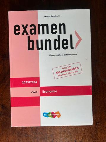 Examenbundel VWO Economie beschikbaar voor biedingen