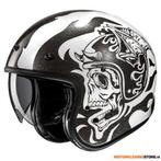 HJC V31 Flame Jethelm, Zwart-Grijs, Motoren, Kleding | Motorhelmen, Ophalen of Verzenden, Nieuw met kaartje