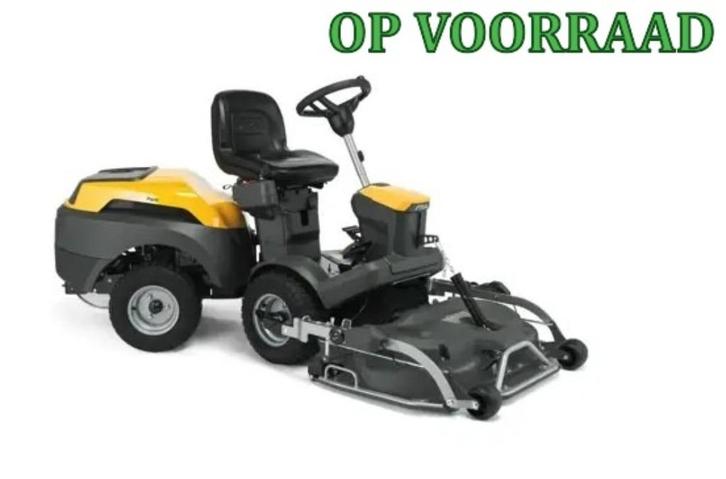 Stiga frontmaaier Park 500 MET 95cm Q plus maaidek, Tuin en Terras, Zitmaaiers, Nieuw, 90 tot 120 cm, Mulchfunctie, Ophalen of Verzenden