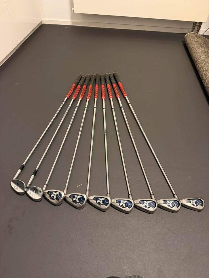 Callaway X ijzerset - topstaat - SW-2 - proefslaan mogelijk!, Sport en Fitness, Golf, Zo goed als nieuw, Set, Callaway, Ophalen of Verzenden