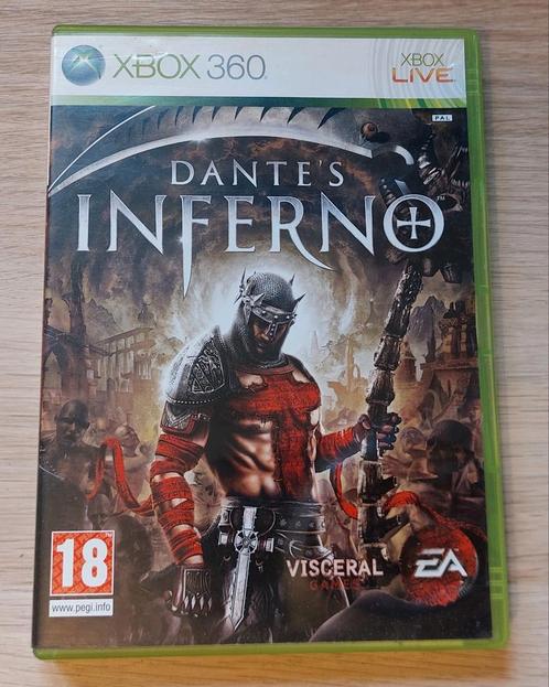 Dante's Inferno - Xbox 360, Spelcomputers en Games, Games | Xbox 360, Gebruikt, Avontuur en Actie, 1 speler, Vanaf 18 jaar, Online