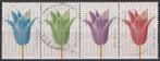 Port betaald serie BZ 1 – BZ 5 O. ADV. no.65 A., Verzenden, Na 1940, Gestempeld