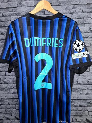 Denzel Dumfries Inter Milan 25/26 thuisshirt M beschikbaar voor biedingen