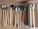 Te koop 36 nieuwe kwasten., Doe-het-zelf en Verbouw, Schildersmaterialen, Ophalen of Verzenden, Nieuw, Kwast