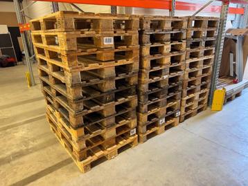 Partij van 36 Europallets - Goede staat - Binnen opgeslagen beschikbaar voor biedingen