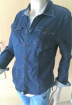 G-STAR blauwe stretchblouse maat M, Maat 38/40 (M), G star, Gedragen, Verzenden