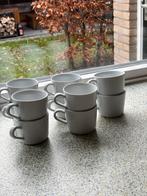 IKEA Mokken - 10 stuks - Wit - 250 ml, Ophalen, Gebruikt, Keramiek, Effen