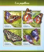 2017 Guinea Fauna Insecten Vlinder en Motten, Ophalen of Verzenden, Postfris, Dier of Natuur